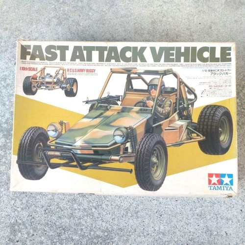 Vintage tamiya rc fast - tamiya, 1/10