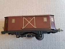 L.R. LOUIS ROUSSY ÉCHELLE 0 WAGON COUVERT TOLE LITHOGRAPHIEE 