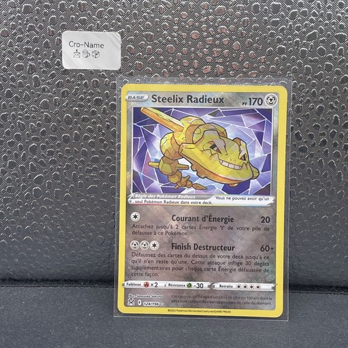 Carte pokemon steelix radieux - carte,
