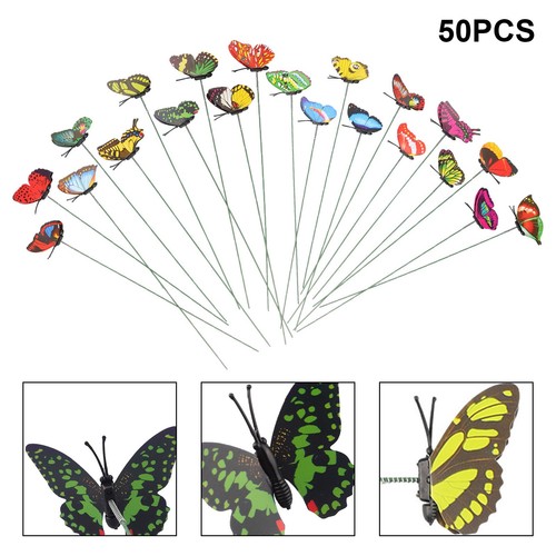 50pcs papillon piquet - 50pcs,