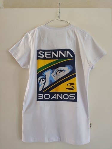 Shirt ayrton senna - t-shirt, m