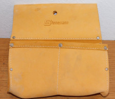 couvreur zingueur SACOCHE pour ceinture CUIR à CLOUS VIS outils STEINEMANN swiss