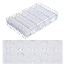 Lot de 100 capsules et 4 tailles en plastique EVA avec joint de protection al...