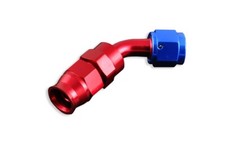 Raccord alu PTFE tableau de bord 6 vis raccord 45° angle bloc 9/16 pouces AN6