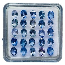 25 Pcs Naturel TANZANITE