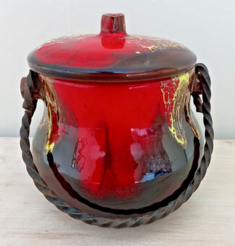Pot chaudron en céramique - chaudron,
