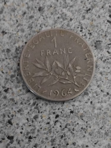 Pièce francs argent semeuse - 1,