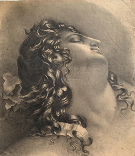 Superbe dessin original - superbe, epoque