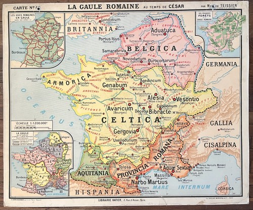 Ancienne carte scolaire - 🌎,