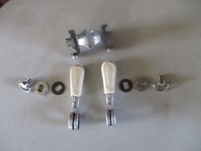 VELO VINTAGE PAIRE DE MANETTES  LEVIERS DE VITESSE CAMPAGNOLO  SPEED LEVELS