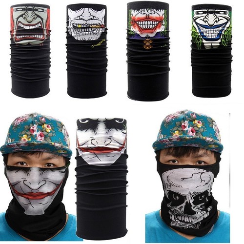 Bandana clown vélo moto cou - vélo,