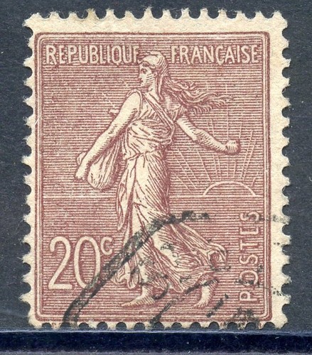 Timbre france oblitiere type - oblitiere,