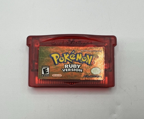Pokemon ruby version gba - version,