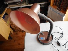grande  Lampe Design Vintage - Bras Flexible - marron Bureau ou Chevet