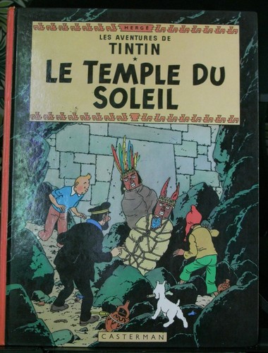 Temple soleil hergé - le,