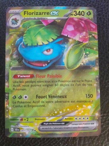 Carte pokémon florizarre - carte,