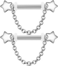 Anneaux De Mamelon 14G Avec