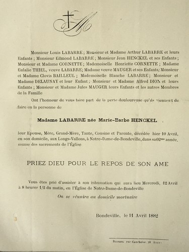 Labarre henckel cornette - labarre, faire