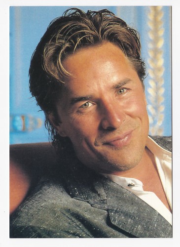 Don johnson carte postale - don,