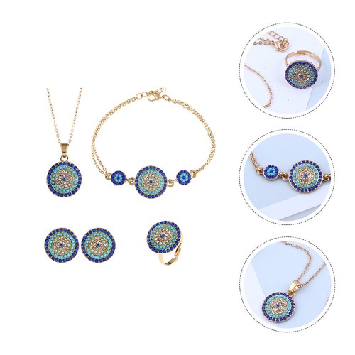Ensemble collier boucles - 1,