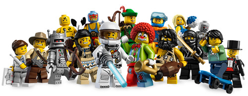 Lego minifigures serie 1 - lego,