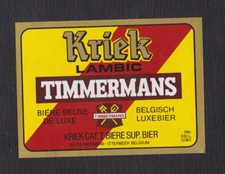 Ancienne étiquette alcool