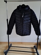 🔴 DOUDOUNE HOMME NOIR MANCHES LONGUES CAPUCHE AMOVIBLE 🔵