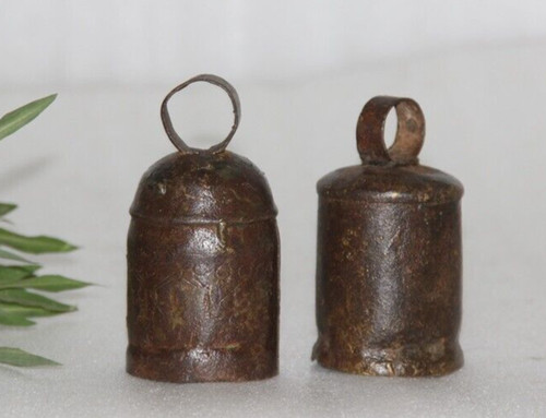 Cloche vache fer antique - en,