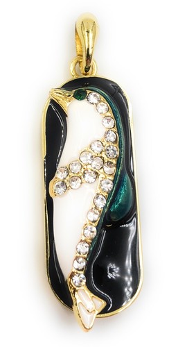 Delfin métal pendentif - delfin,