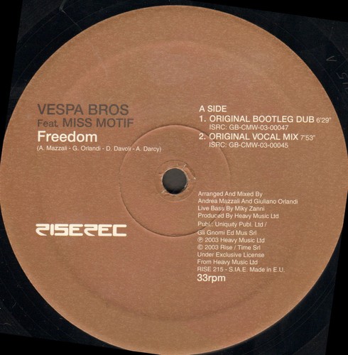 Vespa bros freedom - -, feat