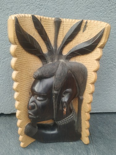 Buste guerrier africain - de,