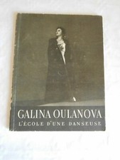 Vintage Ballet Programme Galina Oulanova school of dance 1930s
