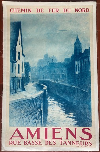 Affiche amiens rue - affiche, des
