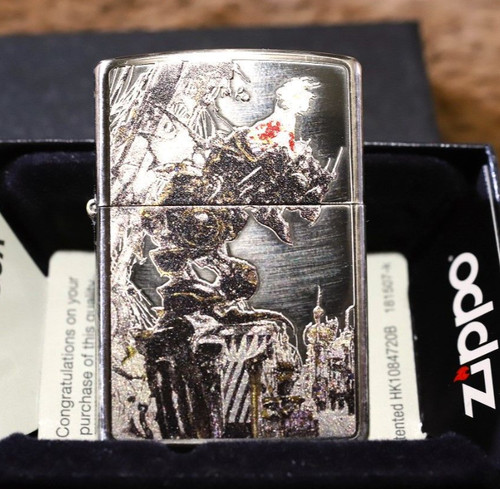 Briquet huile zippo - à,