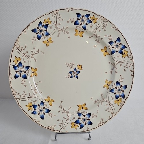 Plat rond service anemones - plat,