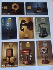 Lot 8 Cartes Téléphoniques
