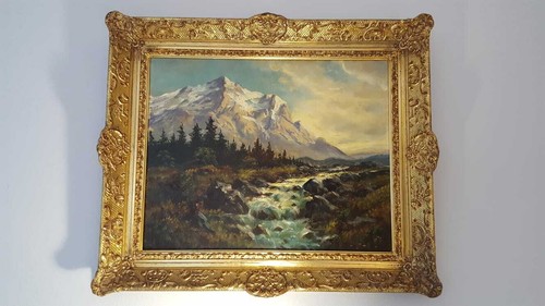 Peinture huile - à, l'huile