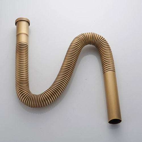 Ancien siphon flexible - , en