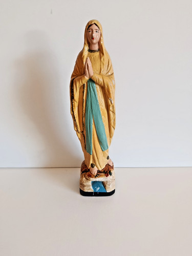 Statuette religieuse ancienne - statuette,