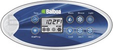 Balboa VL801D Panneau de Contrôle Deluxe Digital - Whirlpool Contrôleur Jets 1/2