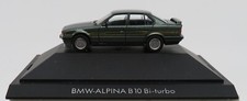 HERPA PRIVATE COLLECTION HO 1/87 BMW ALPINA B10 BI-TURBO VERT METAL #30065 BOX