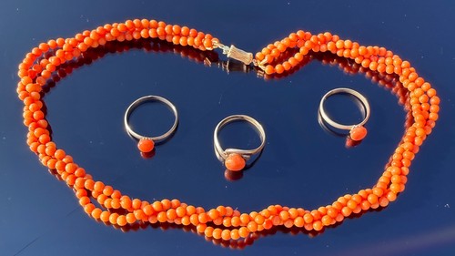 Lot bijoux collier rangs - lot, 3