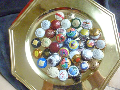 Capsule champagne lot de - de,