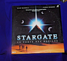 LASERDISC DOUBLE STARGATE LE PORTE DES ETOILES 1996  VF  / EX EX