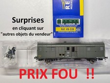 Fourgon REE MODELES VB-328 OCEM 32 Sud-Est sans feux Ep.III/IV SNCF HO #60exs
