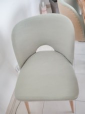 Chaise en lin chêne massif