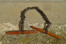 Menottes Cabriolet Ancienne Police Gendarmerie  19ème siècle