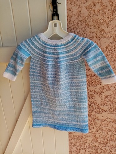 Robe tricot fait main - fait,