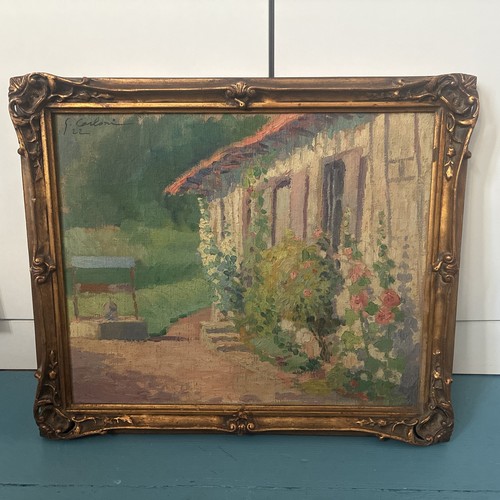 Tableau ancien huile - tableau,