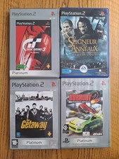 Lot 4 jeux PLAYSTATION 2 (GRAN